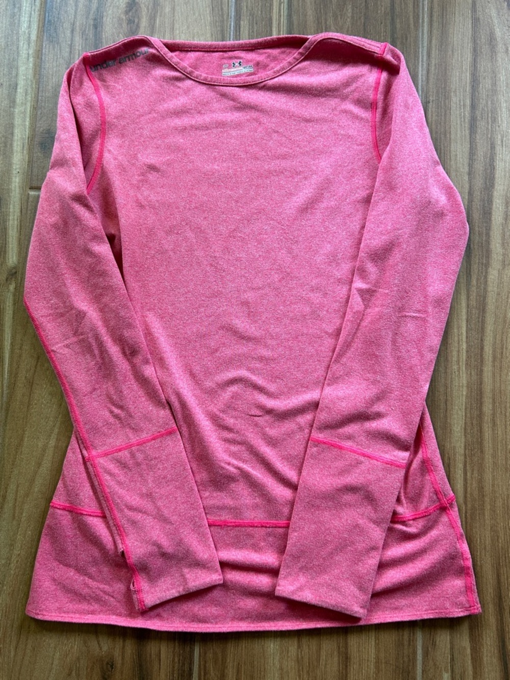 Under Armour Women’s Long Sleeve Performance Top | Pink Heather | Medium